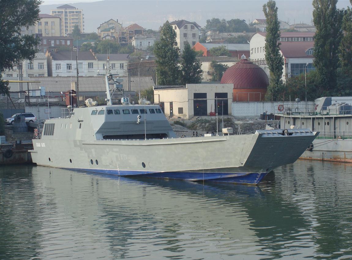 Ярославский судостроительный завод спустил на воду 2-й десантный катер проекта 21820