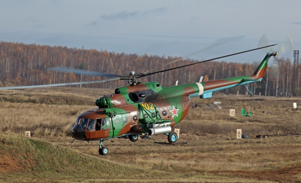 На вооружение авиагруппы "Камбала" поступили два вертолёта Ми-8МТ