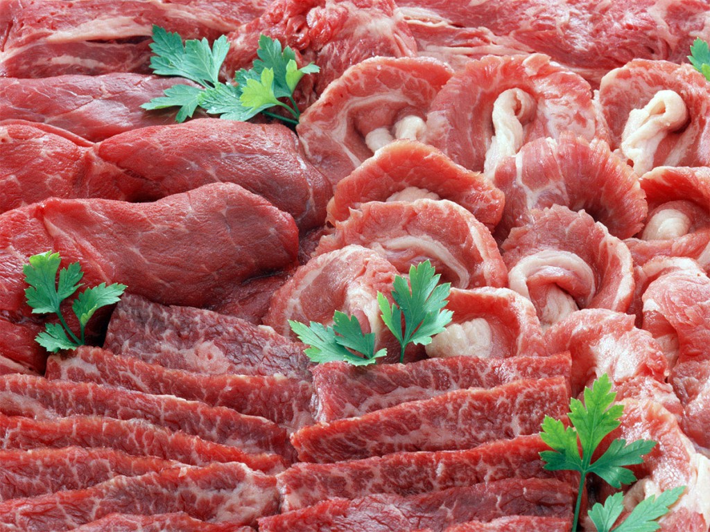 Производство мяса в России в первом квартале 2014 года выросло на 4,5%