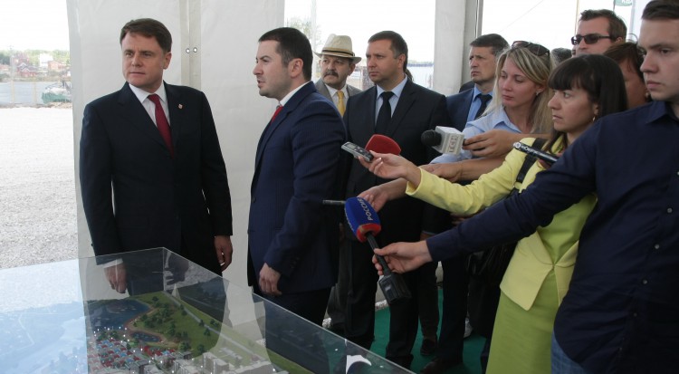 Дан торжественный старт строительству жилого микрорайона «Петровский квартал» в Тульской области