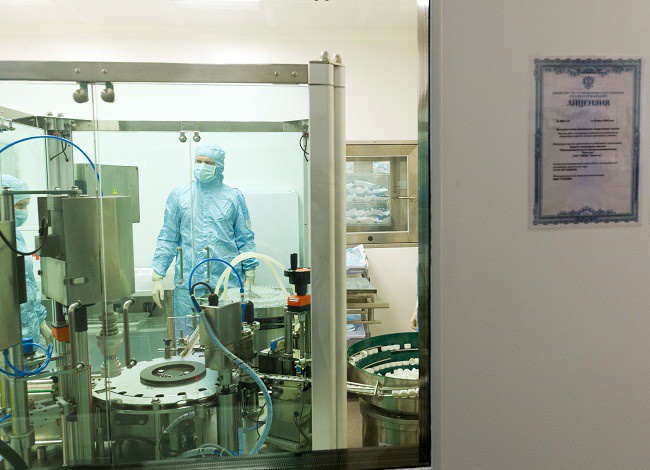 В технопарке «Строгино» запущена линия по производству лекарств