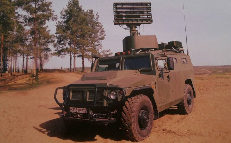 Бронеавтомобиль "Тигр" c модулем управления ПВО впервые представлен на "Оборонэкспо-2014"