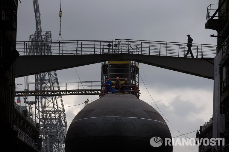 Две дизель-электрические подлодки для ВМФ РФ заложили в Петербурге