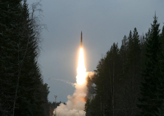 С космодрома Плесецк осуществлен успешный пуск межконтинентальной ракеты "Тополь-М"