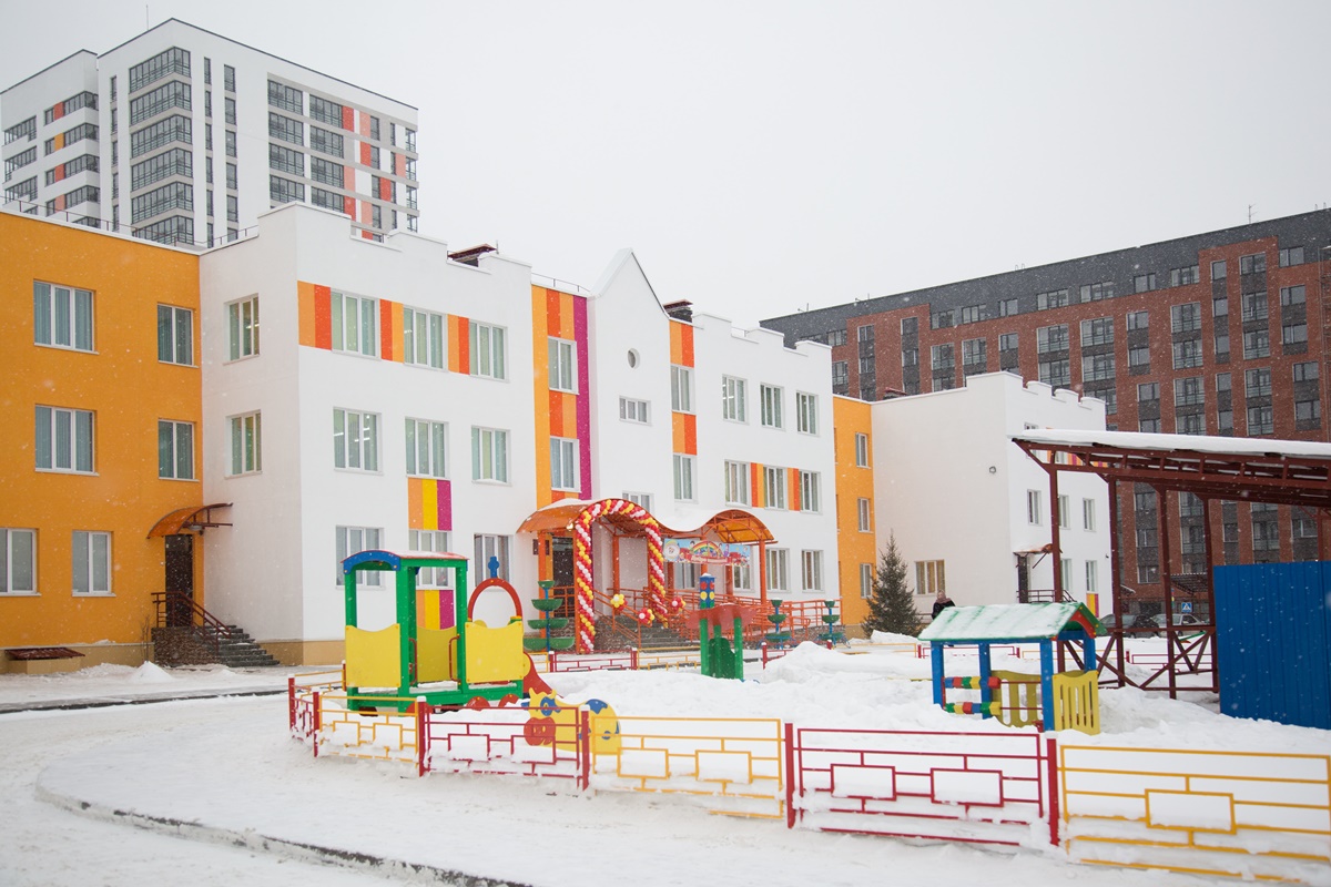 В Новосибирске открылся новый детский сад на 320 мест