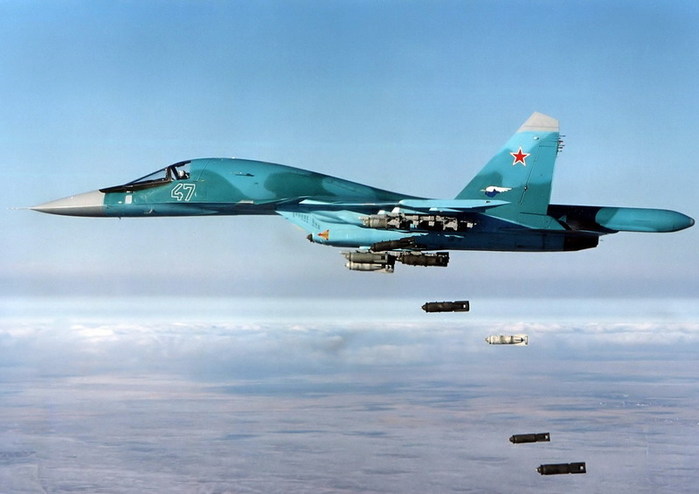 Два бомбардировщика Су-34 переданы ВВС