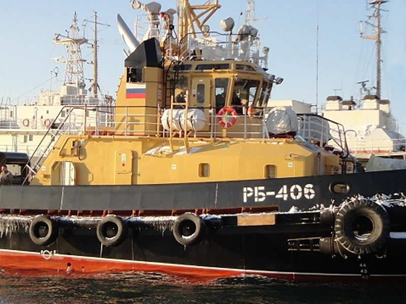 28 Ноября 2014 Рейдовые буксиры РБ-406 и РБ-407 введены в эксплуатацию в составе судов обеспечения Тихоокеанского флота РФ.