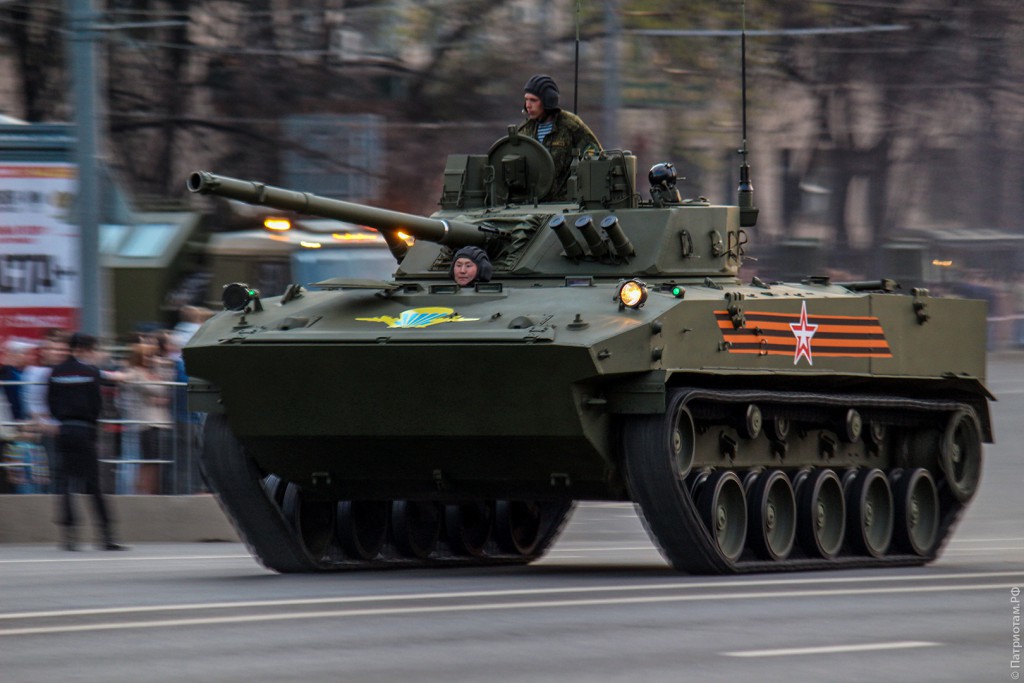 БМД-4М «Садовница» на репетиции Парада