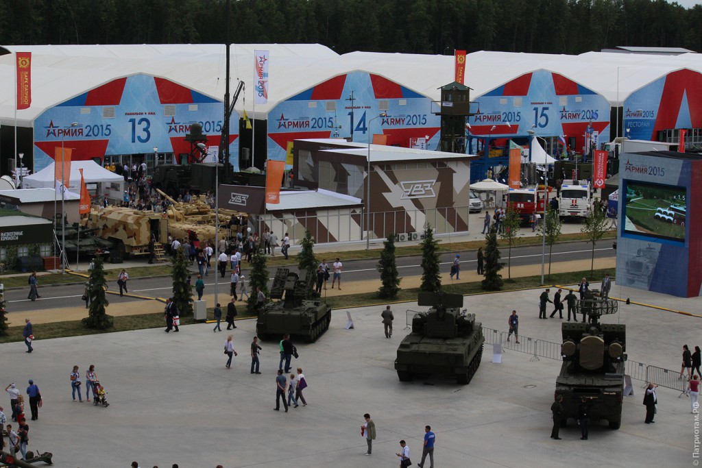 Павильоны Форума "Армия 2015".