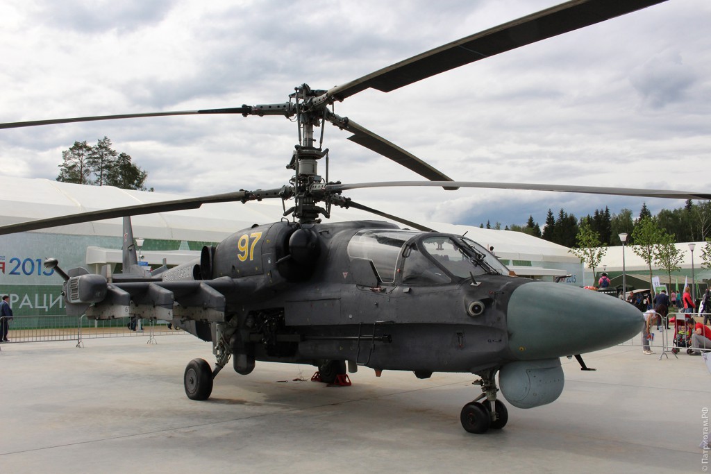 Ударный вертолет "Ка-52".