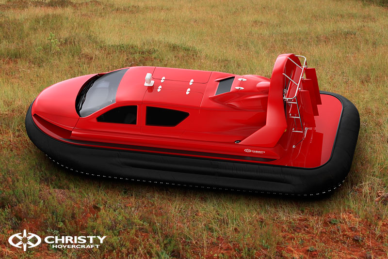 Санкт-Петербургская компания Christy Hovercraft запустила в серию новое судно на воздушной подушке