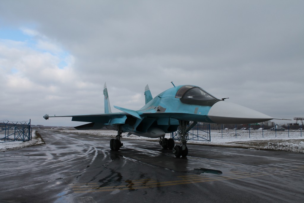 Партию фронтовых бомбардировщиков Су-34 получили ВКС РФ 