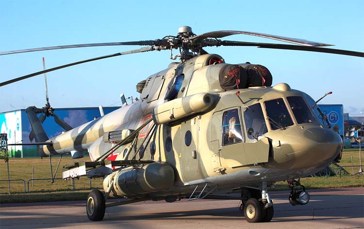 Многоцелевые вертолеты Ми-8МТВ5 поступили на вооружение базы армейской авиации в Смоленской области
