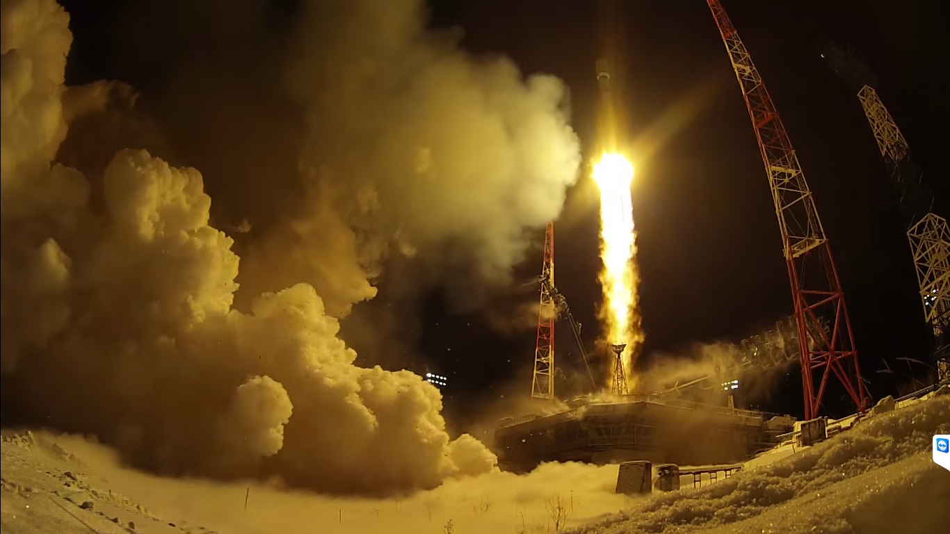 Успешный пуск ракеты Союз-2.1б с космодрома Плесецк