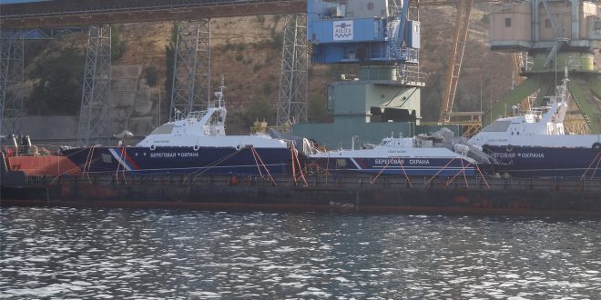 3 новых пограничных катера получил Крым