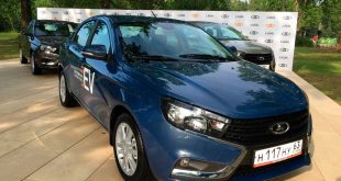 АвтоВАЗ впервые показал прототип электрического седана LADA Vesta