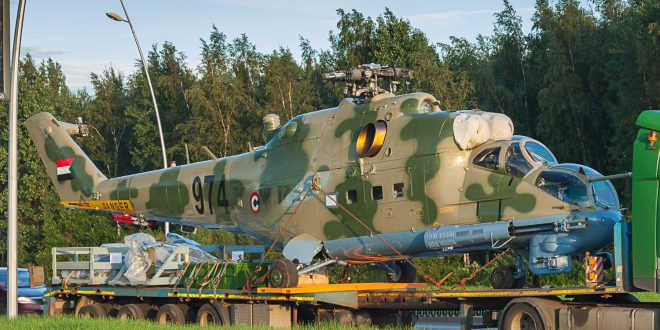 Для ВВС Судана поставили очередную партию вертолётов Ми-24П