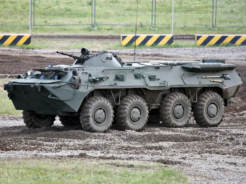 Военно-промышленная компания поставит за рубеж партию бронетранспортеров БТР-80 для миротворцев ООН