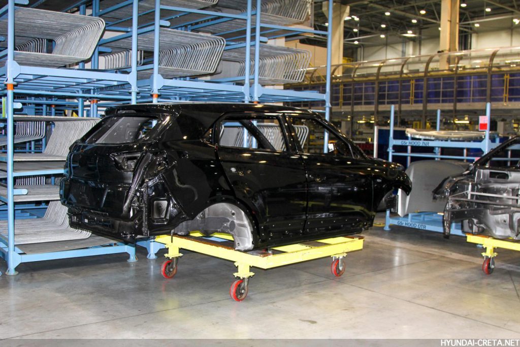 Производство полного цикла по сборке Hyundai Creta стартовало в Санкт-Петербурге