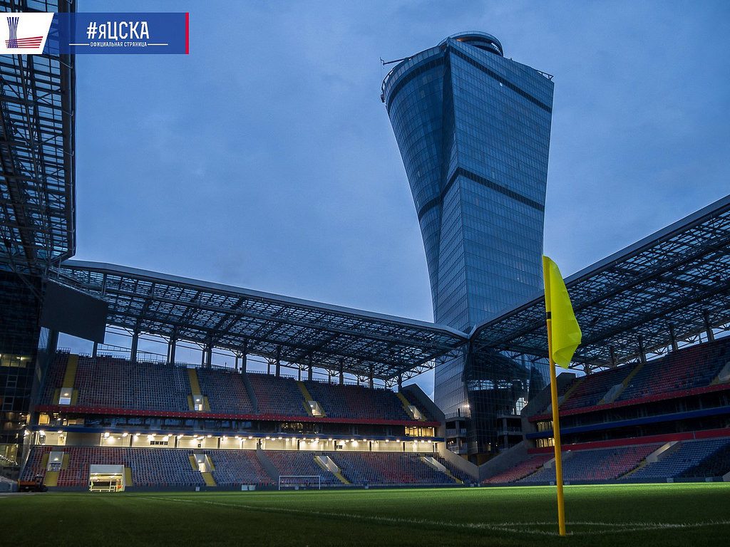 Строительство стадиона ЦСКА завершили в Москве