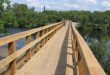 В Киржаче Владимирской области открыли самый длинный в России деревянный мост