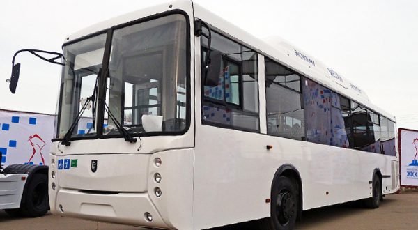 Жители Сыктывкара получили 40 автобусов НЕФАЗ, работающих на природном газе