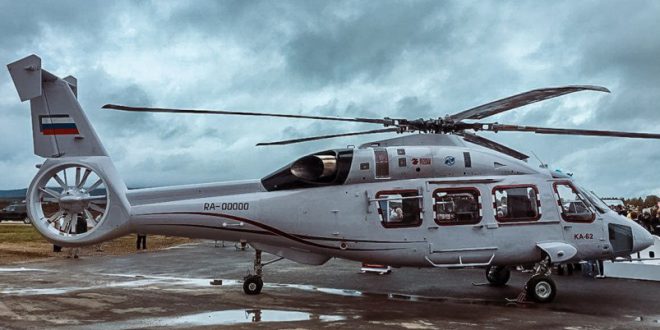 «Вертолеты России» представили первый летный прототип вертолета Ка-62