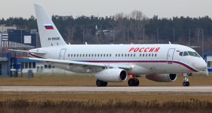 Авиакомпания "Россия" получит 20 самолетов SSJ 100