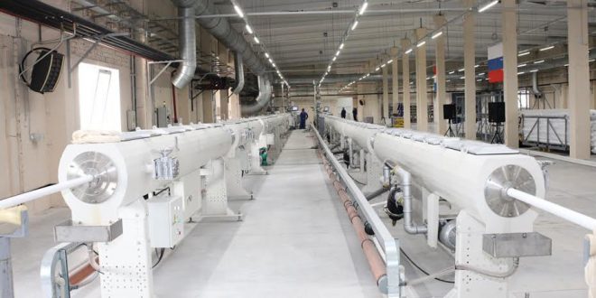 Производство полипропиленовых труб запустили в Самарской области