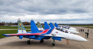 Репортаж о передаче Русским Витязям новых Су-30СМ