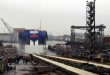 Ледокол «Виктор Черномырдин» спущен на воду Балтийским заводом