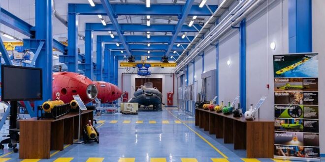 Центр морской робототехники начал работу в Кронштадте