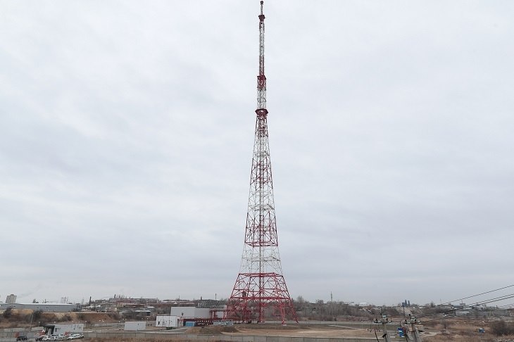 В Волгограде inaugurirovana novaia telebasha