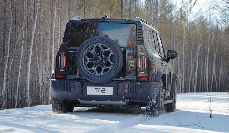 Запуск нового кроссовера Jetour T2 с автоматической коробкой в России