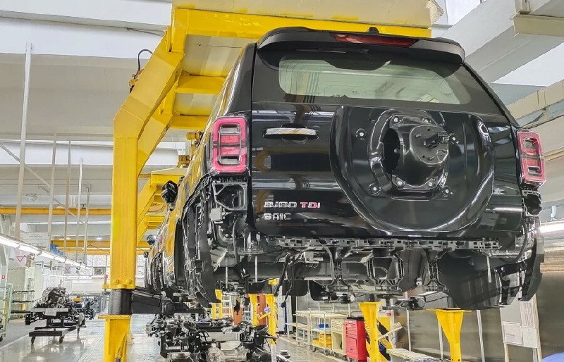 Рамный внедорожник BAIC BJ60 начал производиться в России