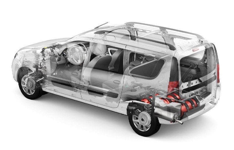 Новый LADA Largus CNG: Возобновление производства и обновленные особенности