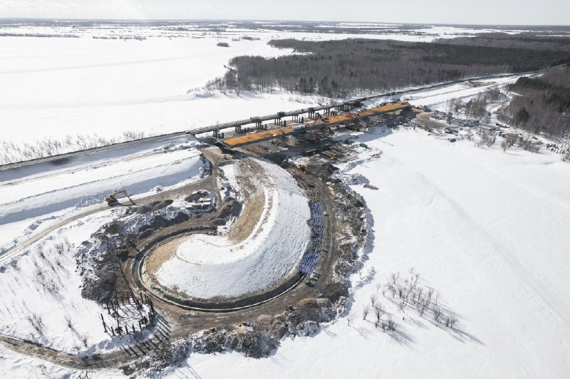 Строительство второго моста через Обь в Сургуте: последние новости
