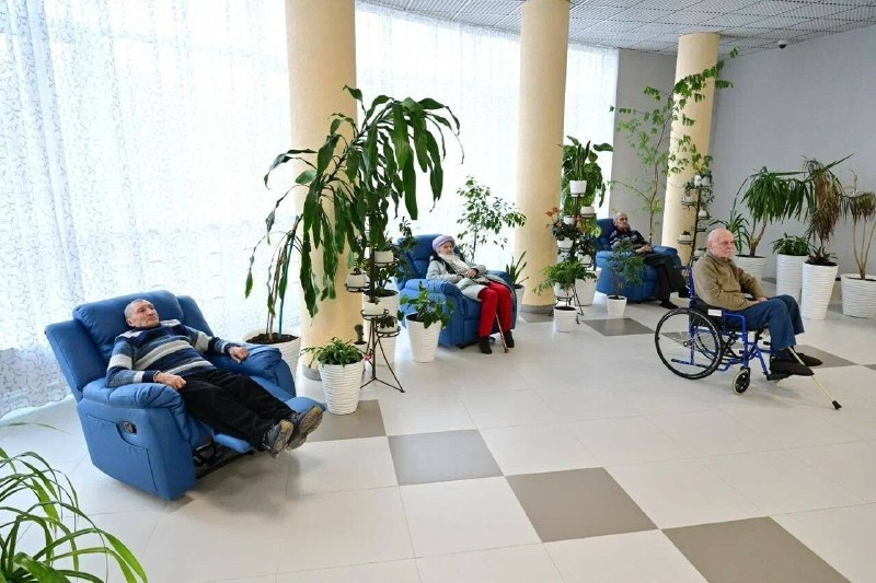 Новый корпус Республиканского геронтологического центра «Именлек» в Уфе Новый корпус Республиканского геронтологического центра «Именлек» в Уфе