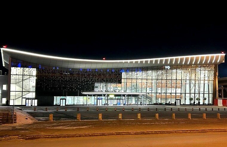 Открытие обновлённого терминала в аэропорту Рощино Тюмень