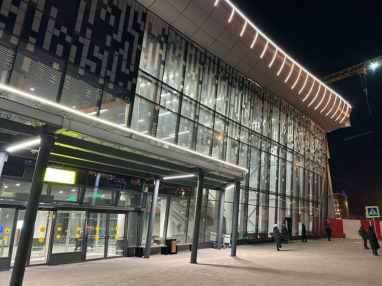 Открытие обновлённого терминала в аэропорту Рощино Тюмень