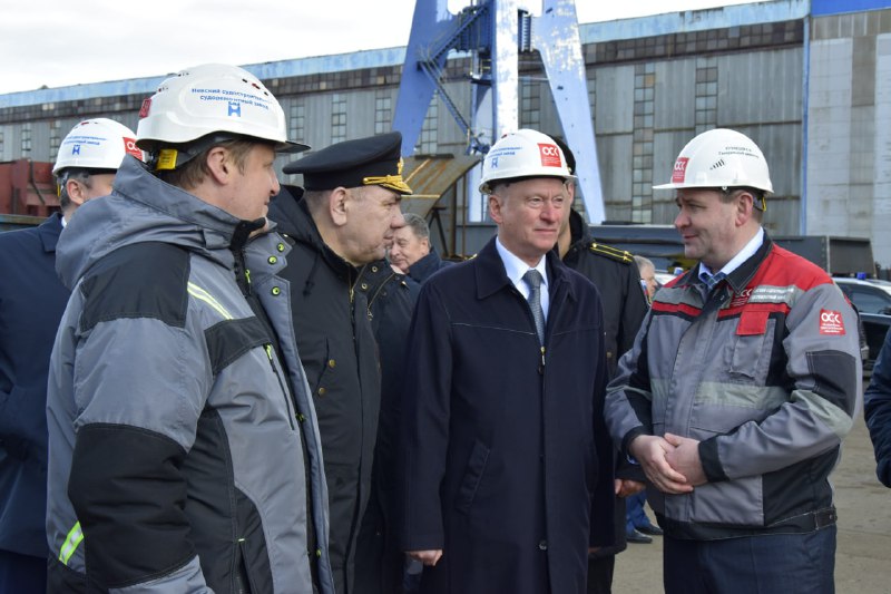 Николай Патрушев посетил Невский судостроительный завод ОСК