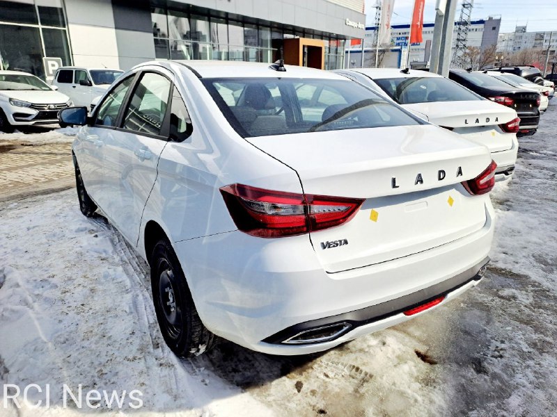 Рост популярности вариатора в продаже LADA Vesta в России в 2025 году