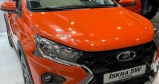 АвтоВАЗа представил новый кросс-универсал LADA Iskra SW Cross на выставке в Ташкенте