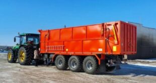 Российский полуприцеп для АПК с уникальными технологиями производства
