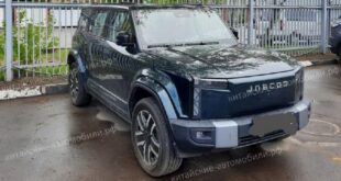 В России засняли электрокроссовер Jaecoo EJ6 перед запуском на рынок