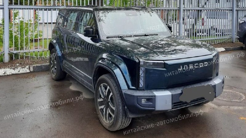 В России засняли электрокроссовер Jaecoo EJ6 перед запуском на рынок