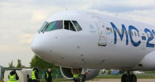 Первый российский самолёт МС-21-310 с отечественными двигателями успешно провел тестовый полет