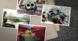 История и восстановление уникального огнемётного танка ОТ-34-76