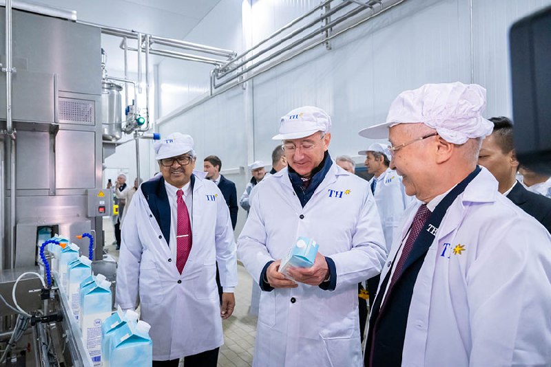 В Калужской области открыт новый молокозавод вьетнамской компании