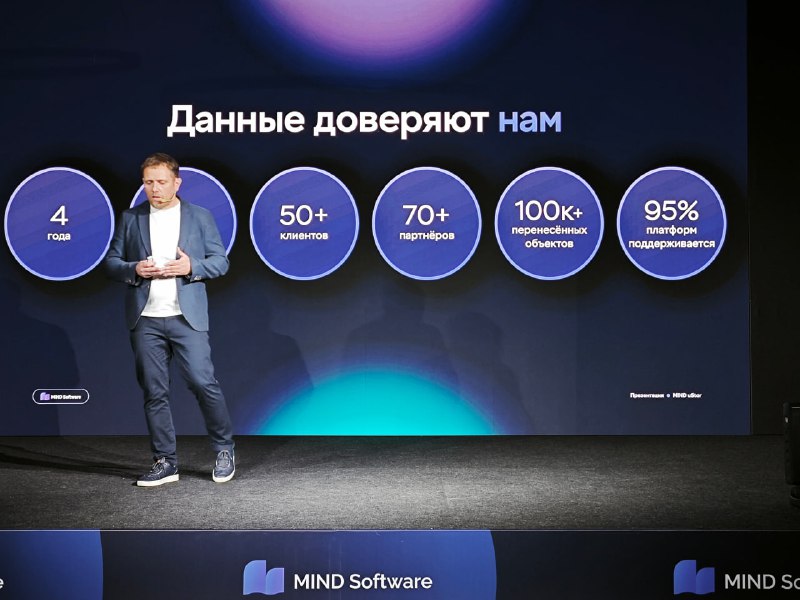 Презентация российской программно-определяемой системы хранения данных MIND uStor
